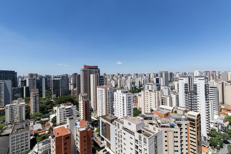 Flat na Vila Olímpia - Próximo ao Shopping e Faria Lima