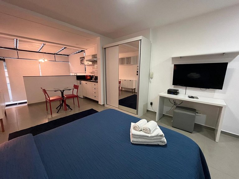 Studio Completo na Vila Olímpia - Faria Lima
