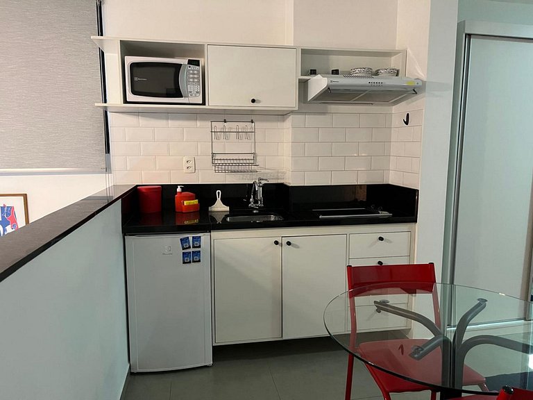 Studio Completo na Vila Olímpia - Faria Lima