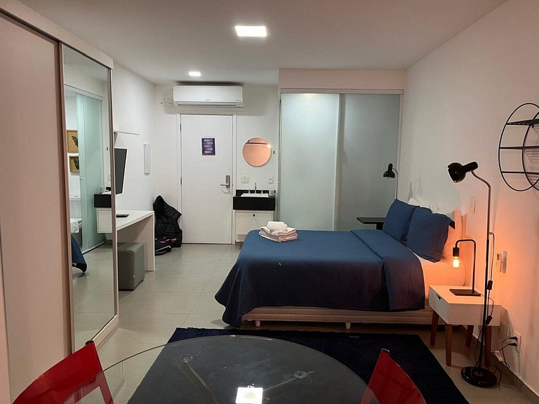 Studio Completo na Vila Olímpia - Faria Lima