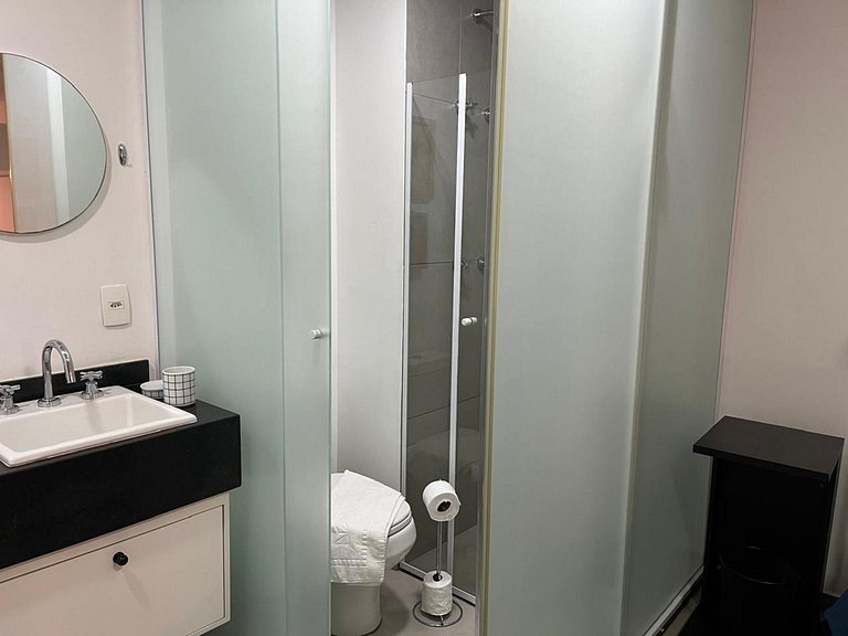 Studio Completo na Vila Olímpia - Faria Lima