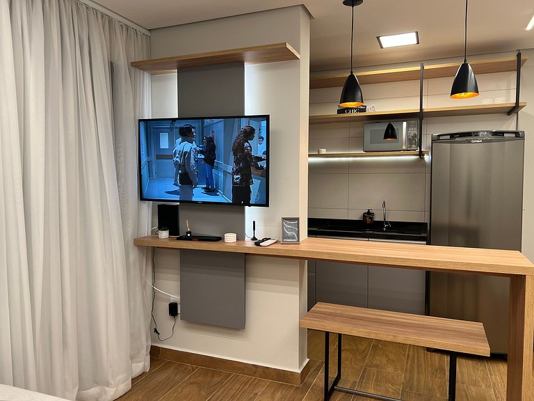 Studio moderno no Bairro Jardim São Paulo