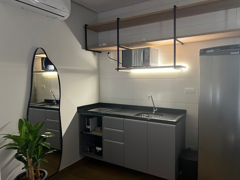 Studio completo na Zona Norte