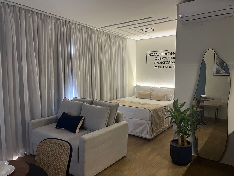 Studio completo na Zona Norte