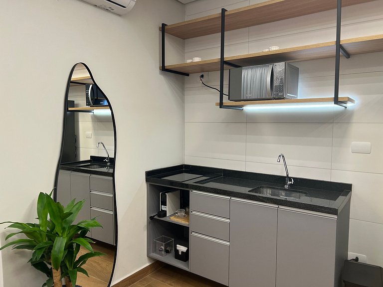 Studio completo na Zona Norte