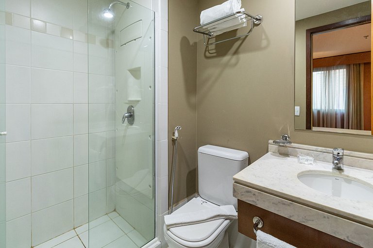 Flat Equipado - Ao Lado do Shopping Ibirapuera e Parque Ibir