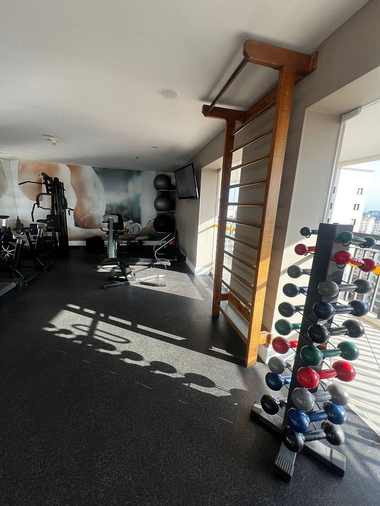 Flat in Moema with Kitchen - Close to Park and Airport