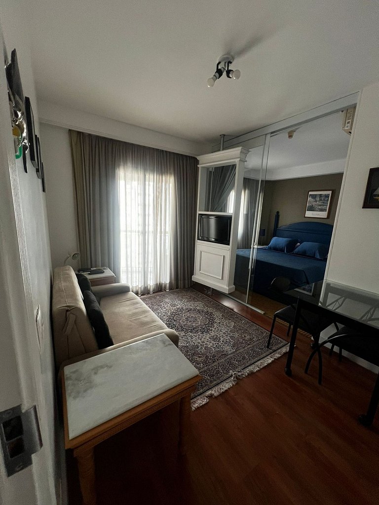 Flat in Moema with Kitchen - Close to Park and Airport