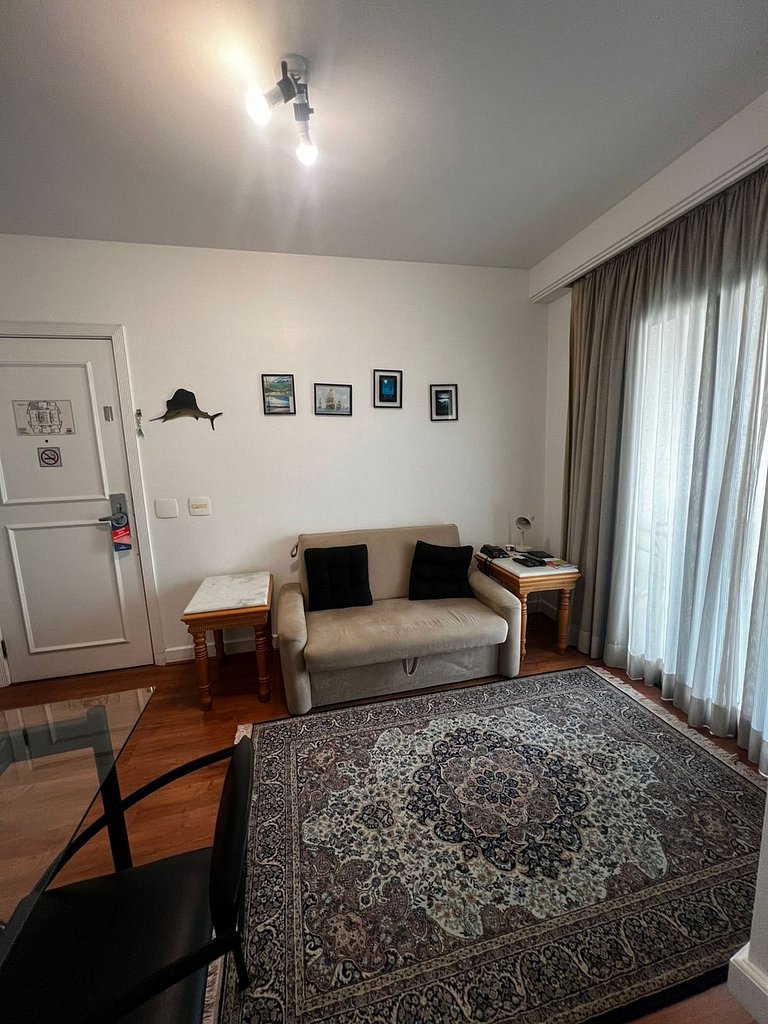 Flat in Moema with Kitchen - Close to Park and Airport