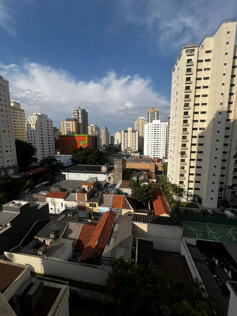 Flat em Moema com Cozinha - Próximo ao Parque e Aeroporto