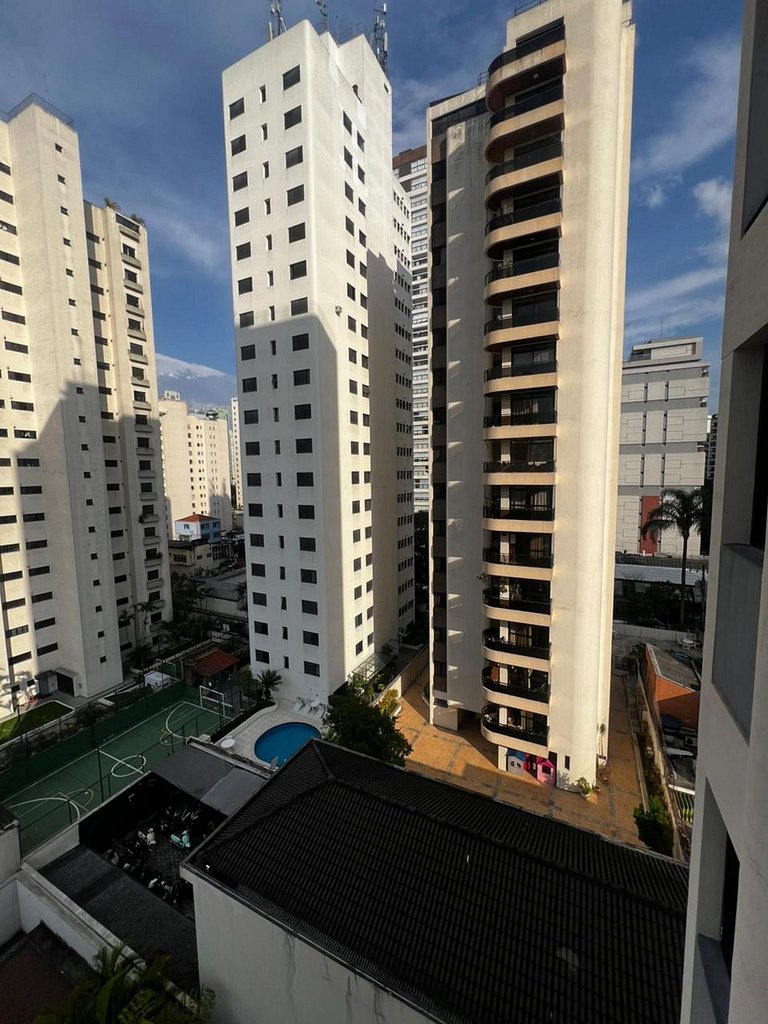 Flat em Moema com Cozinha - Próximo ao Parque e Aeroporto