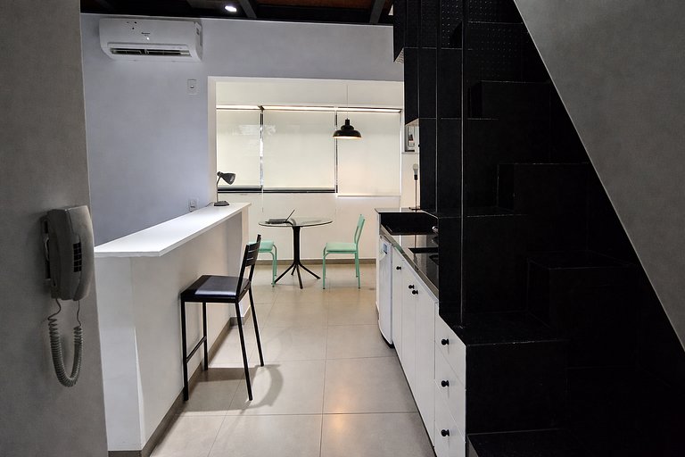 Loft Completo com Cozinha - Quatá - Vila Olímpia