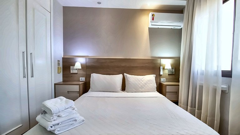 Flat na Vila Olímpia - Próximo ao Shopping e Faria Lima