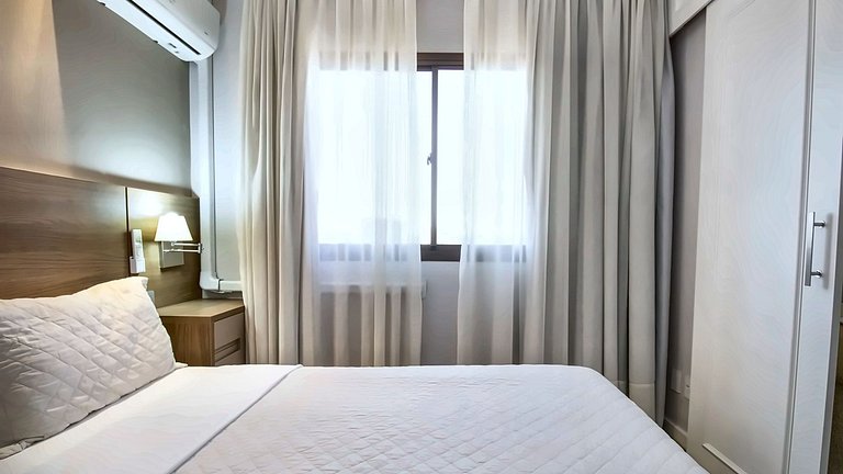 Flat na Vila Olímpia - Próximo ao Shopping e Faria Lima