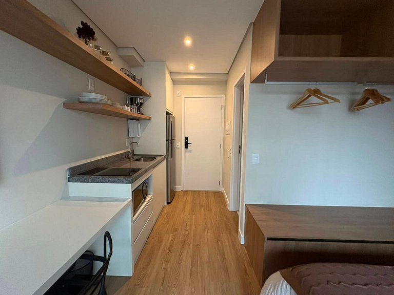 Studio Aconchegante e Moderno no Centro de SP