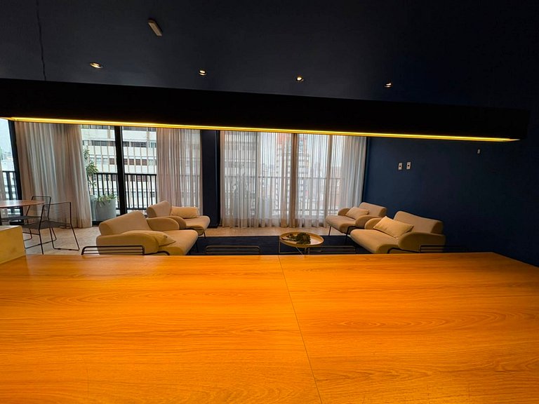 Studio Aconchegante e Moderno no Centro de SP