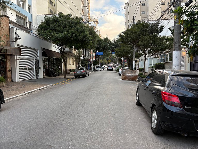 Studio com Piscina em Santa Cecília