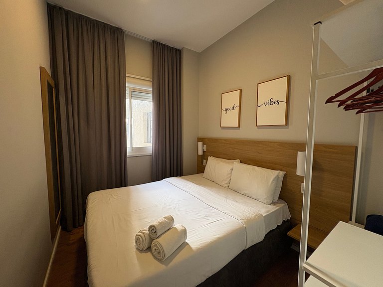Studio com Piscina em Santa Cecília