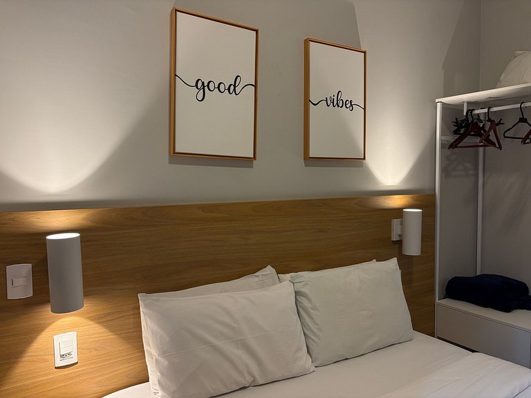 Studio com Piscina em Santa Cecília