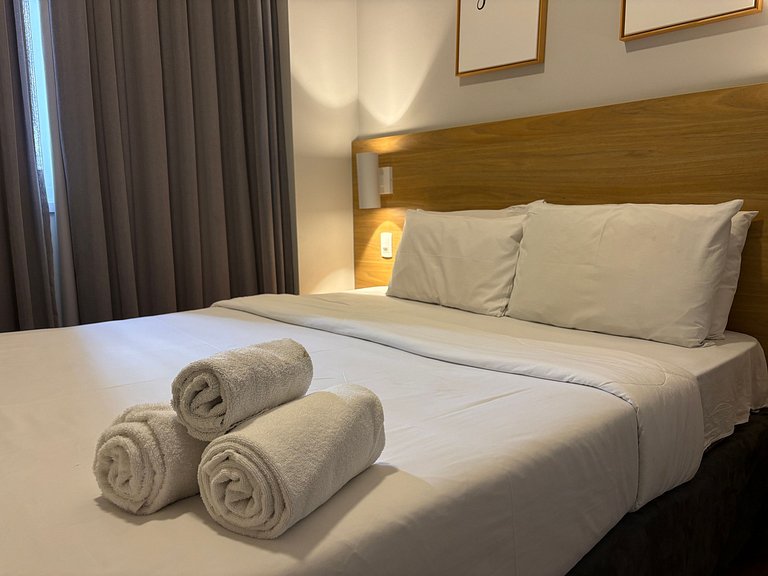 Studio com Piscina em Santa Cecília