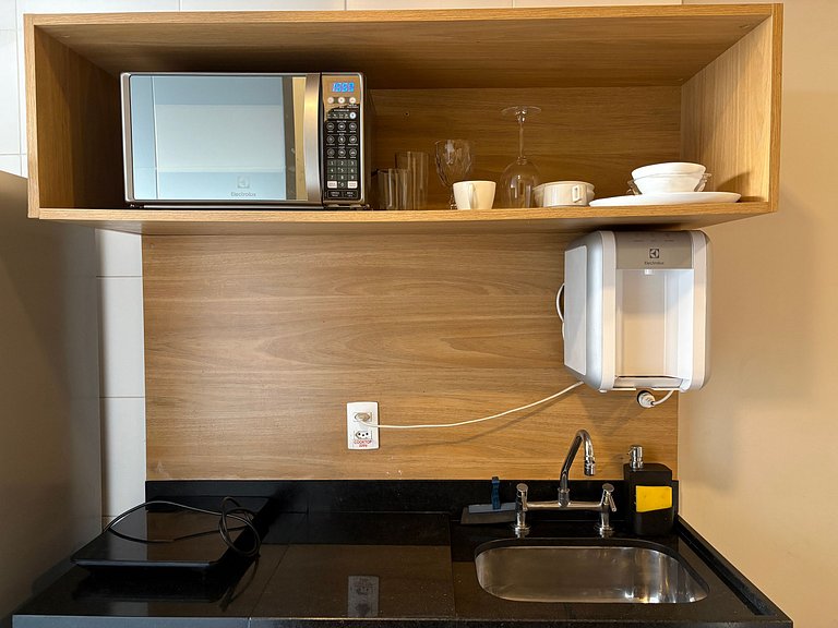Studio com Piscina em Santa Cecília
