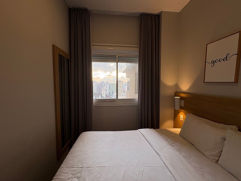 Studio com Piscina em Santa Cecília